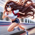 明日に向かって走れ！な小さな女の子 3枚目