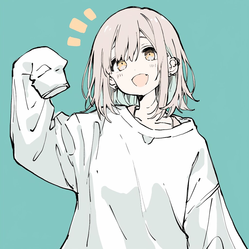 萌え袖むすめ | の人気AIイラスト・グラビア