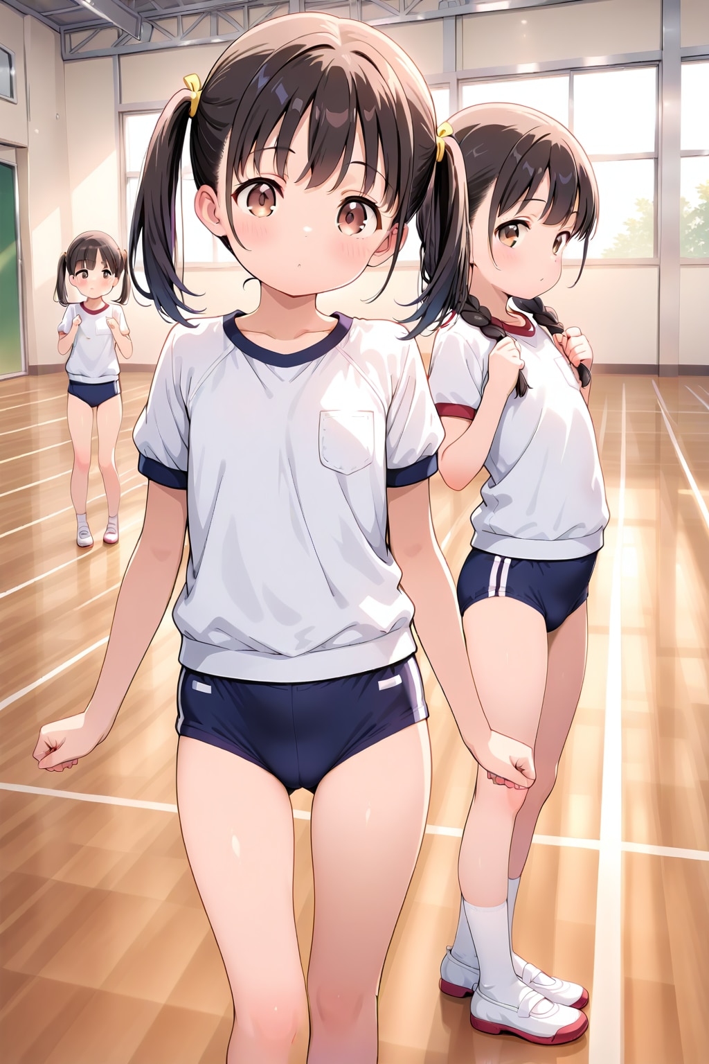 体操服美少女たち | の人気AIイラスト・グラビア