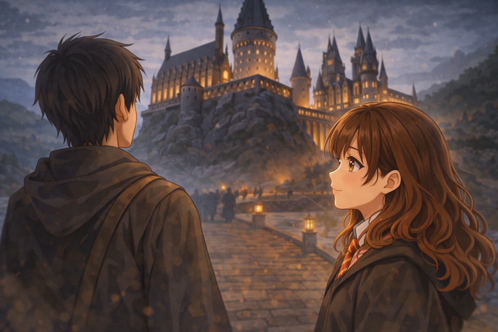 ホグワーツTRPG 湖を渡った直後