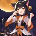 黒猫ハロウィンガール 5枚目