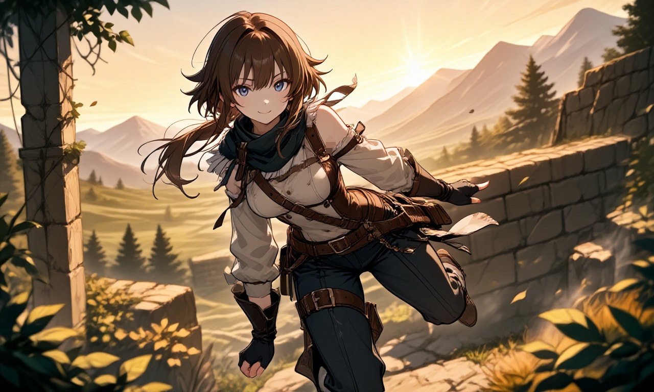 賊の少女 | の人気AIイラスト・グラビア