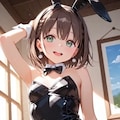 「おはよう。明日はお休みだよ♪」 3枚目