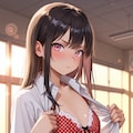 「教室で脱ぐなんて・・・」 2枚目