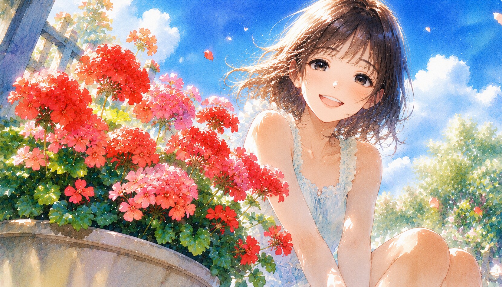 誕生花　0628 ゼラニウム