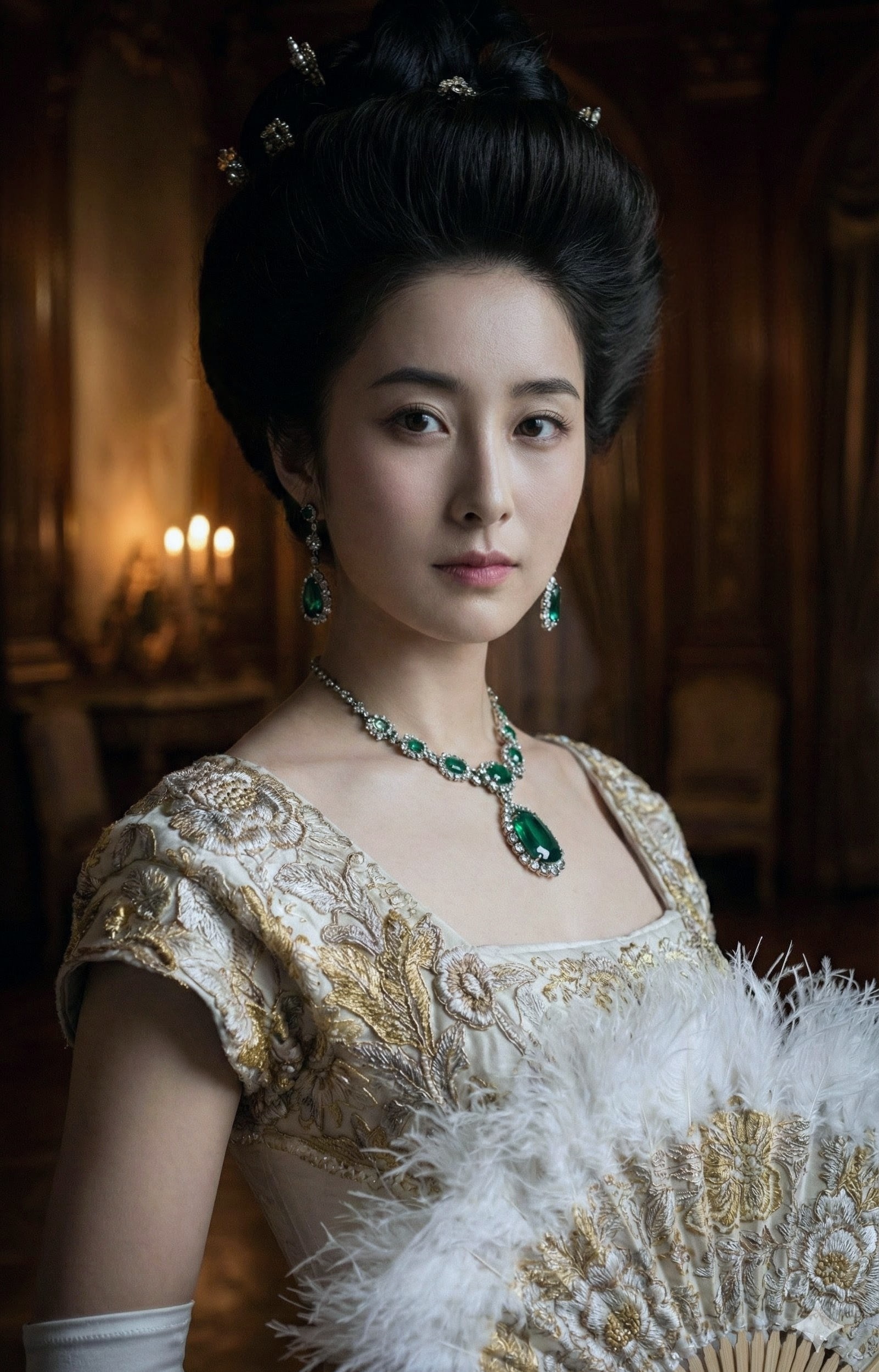 レディー・ミツコ ハインリヒ・クーデンホーフ＝カレルギー伯爵夫人 | の人気AIイラスト・グラビア