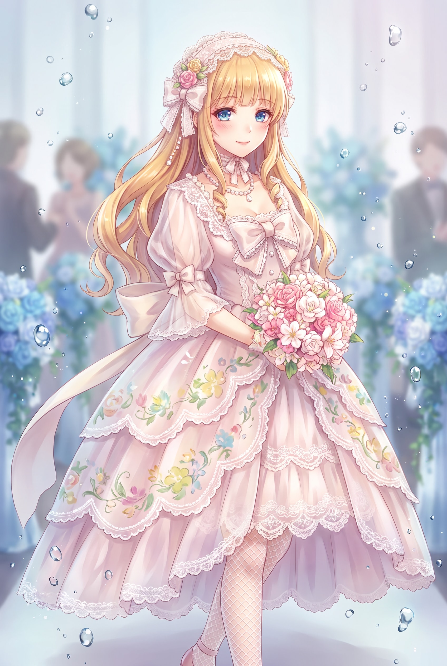薔薇霞花冠の聖少女 | の人気AIイラスト・グラビア