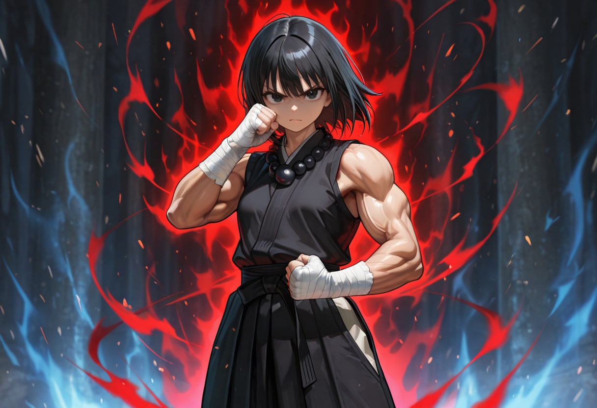構える武を極めし僧侶さん