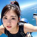 スカイダイビング女子２ 6枚目
