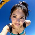 スカイダイビング女子２ 7枚目