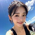 スカイダイビング女子２ 8枚目