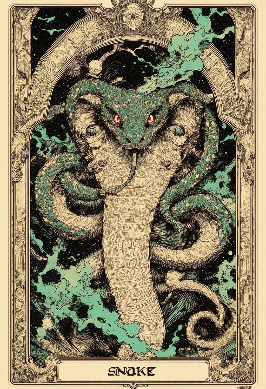 タロットカード: 蛇