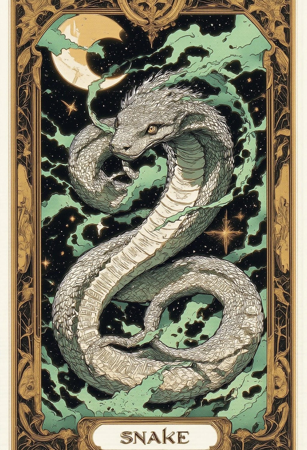 タロットカード: 蛇