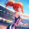 231 案外スポーツ系なドヤ子 3枚目