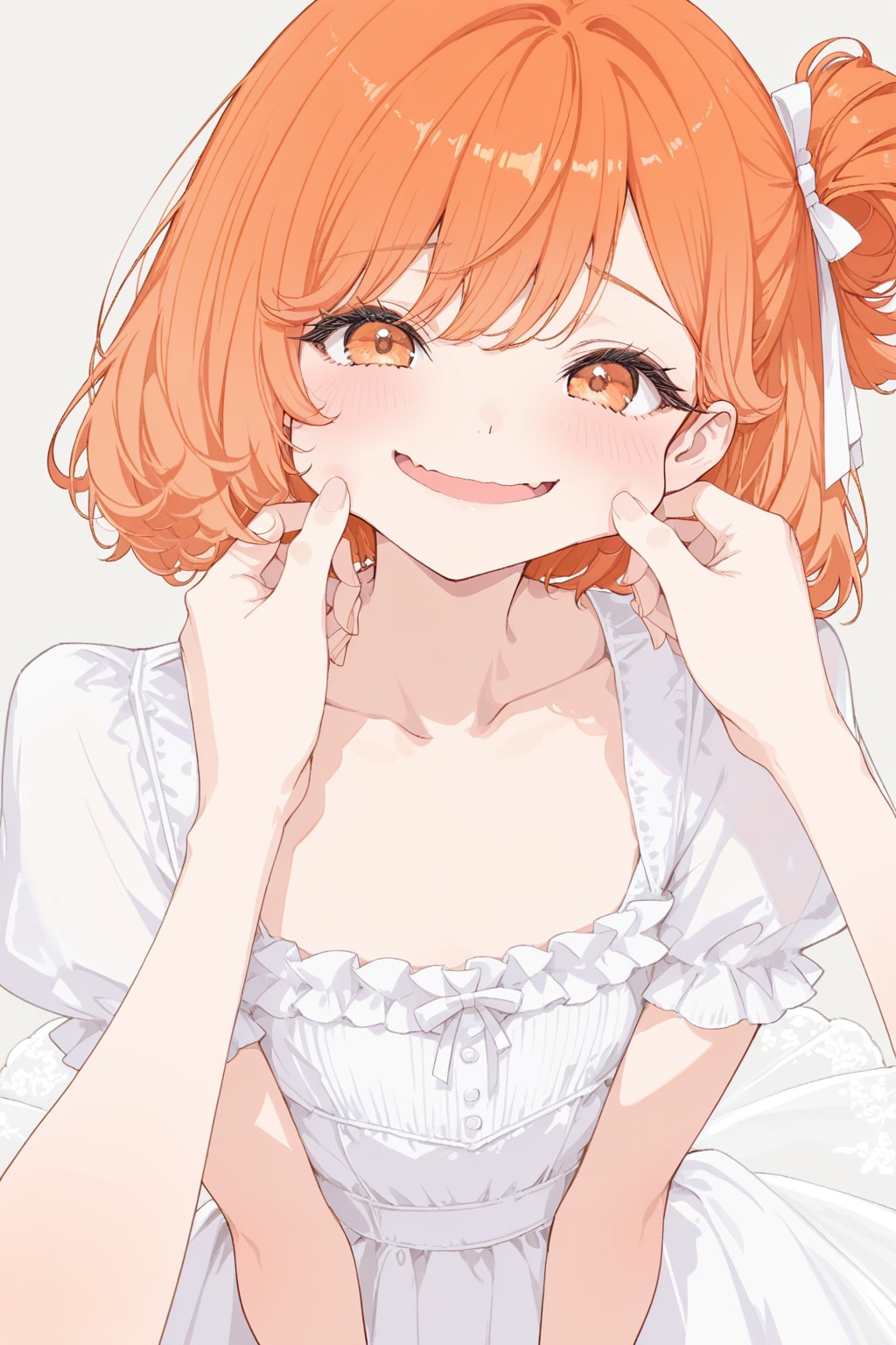 ほっぺをつねってみた