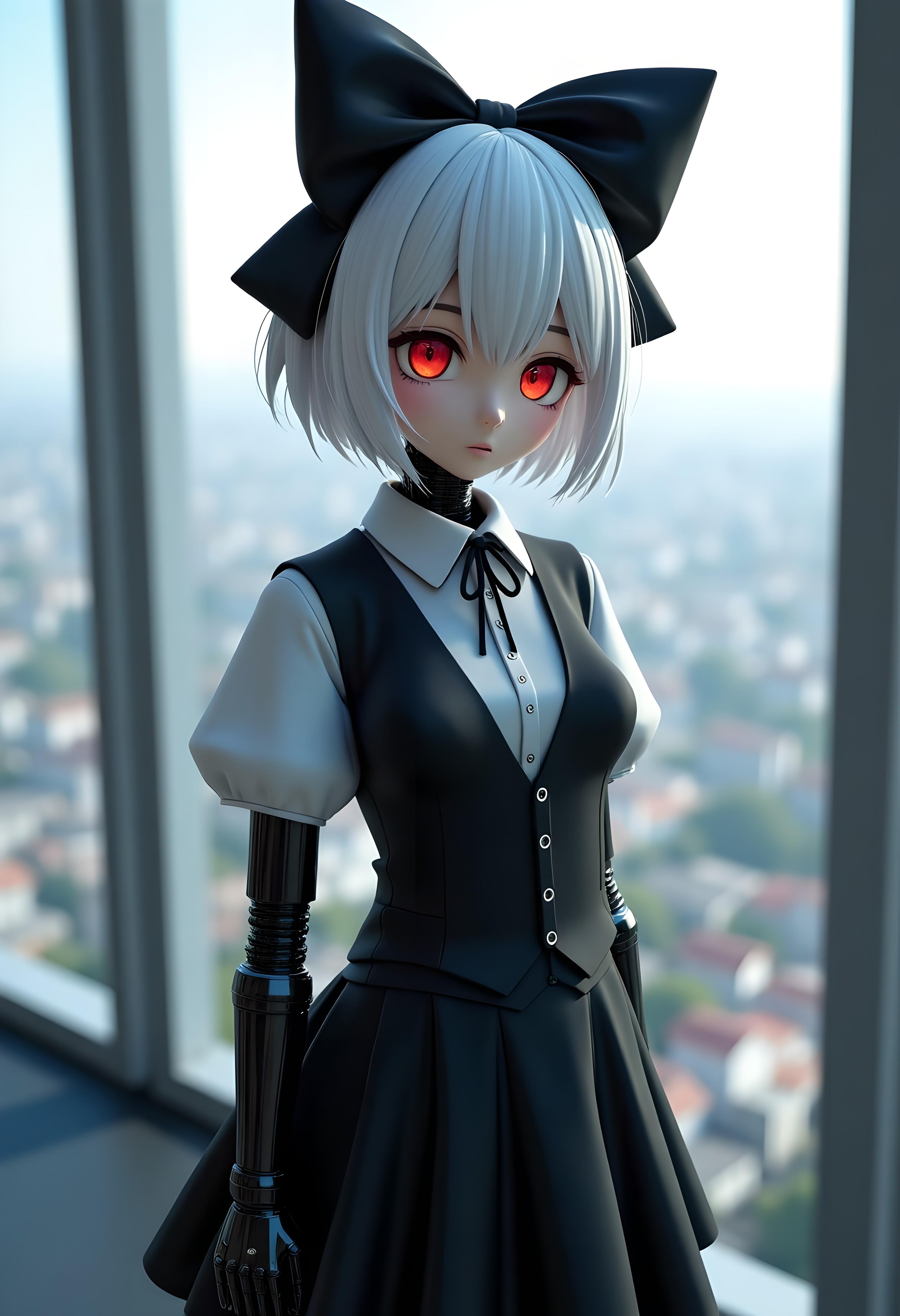 メカ娘2744号 | の人気AIイラスト・グラビア