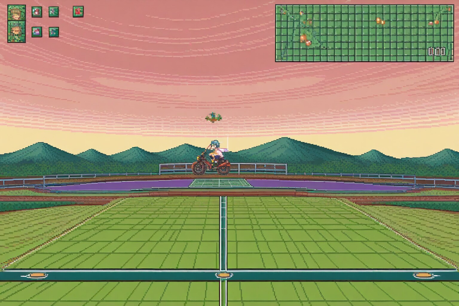UNICORNでゲーム画面風