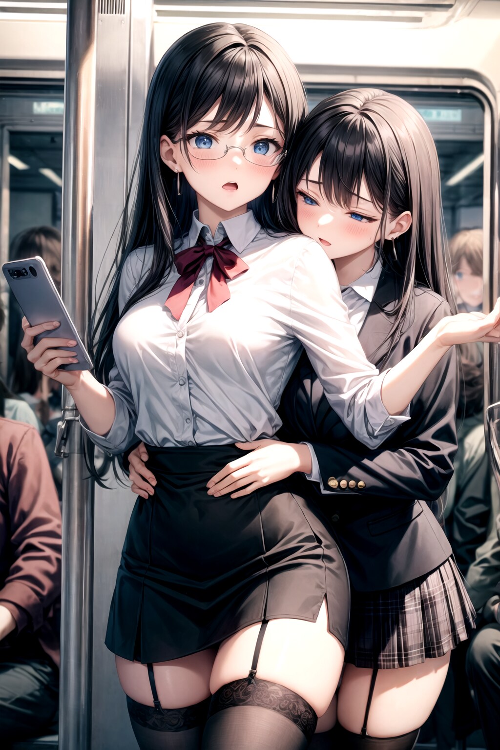 お姉様、揺れると危ないですよ