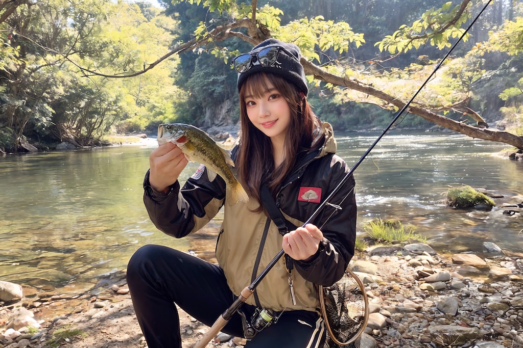 釣りガール