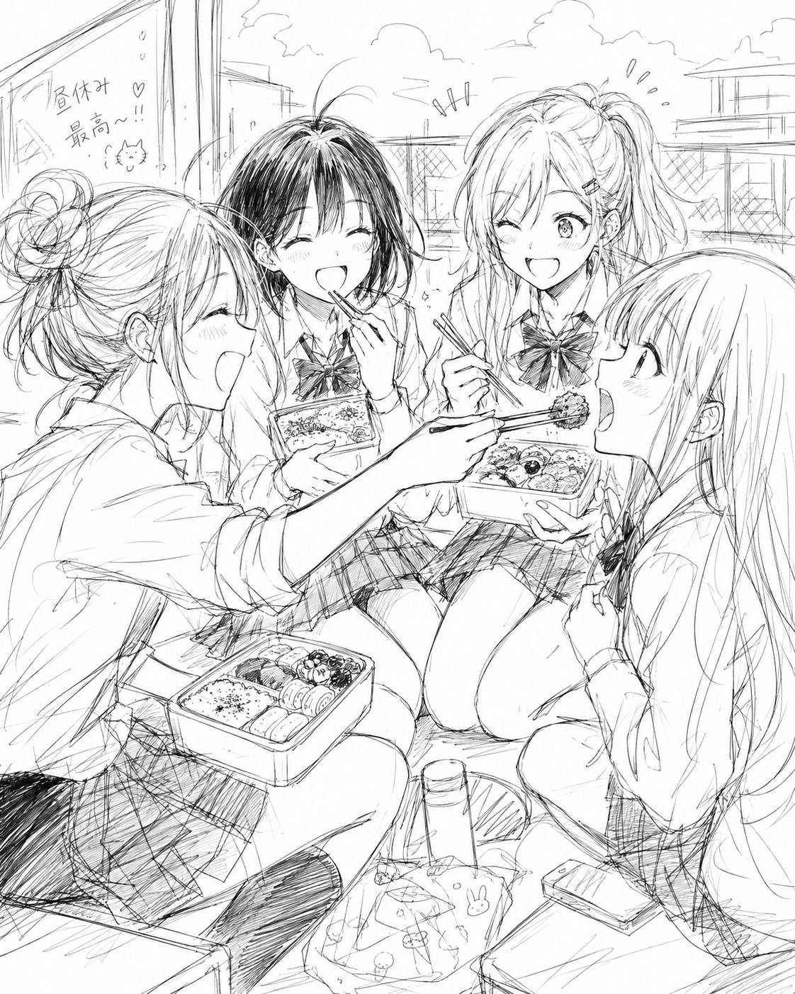 ラフ⑨ | の人気AIイラスト・グラビア