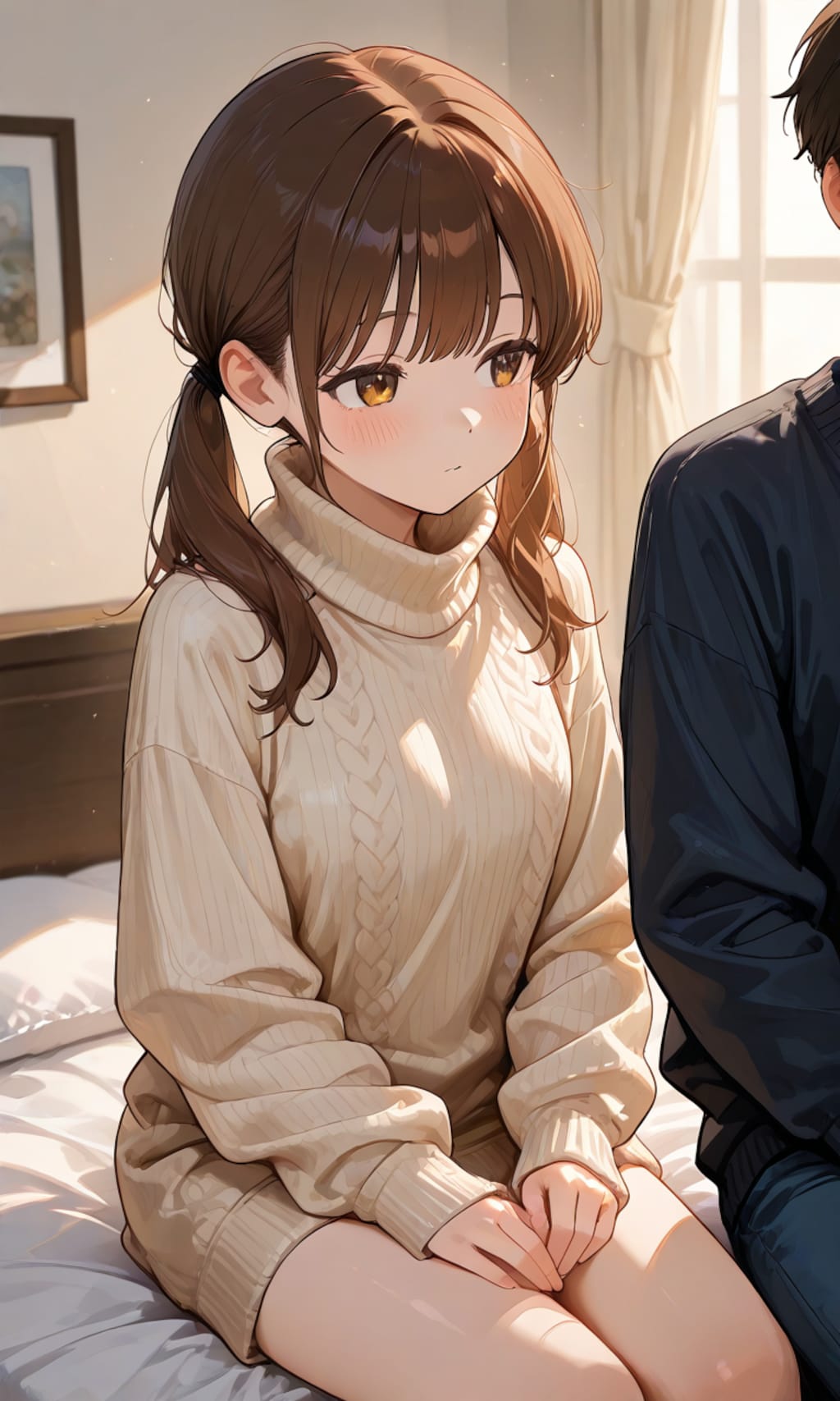 セーターだけで