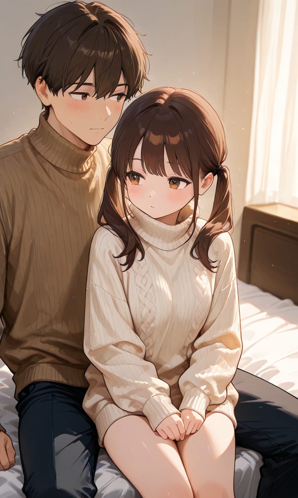 セーターだけで