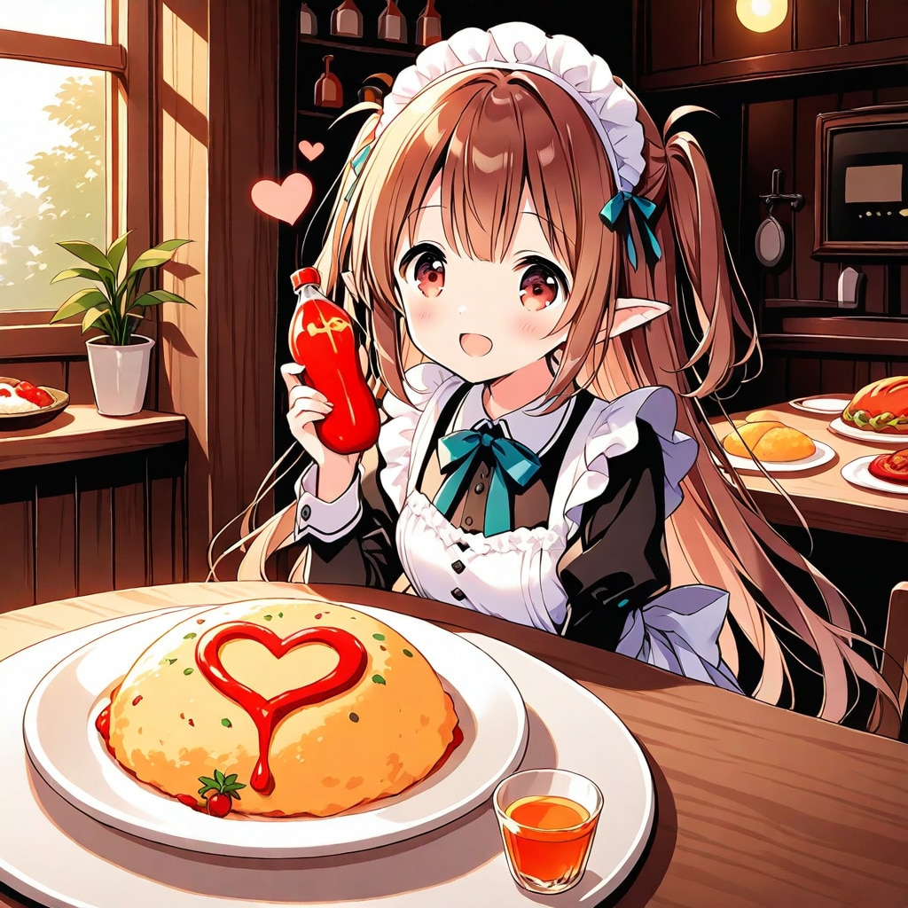 ご注文は愛入りオムライスですか？