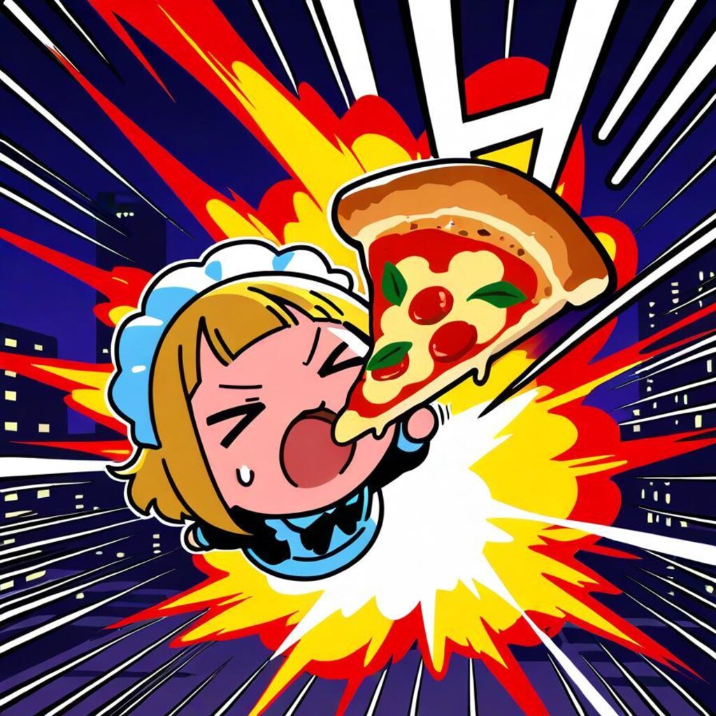 Fly to the O-Pizza sky 🍕💨💨💥💥💥