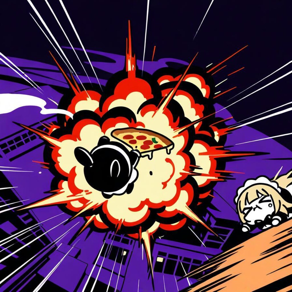 Fly to the O-Pizza sky 🍕💨💨💥💥💥