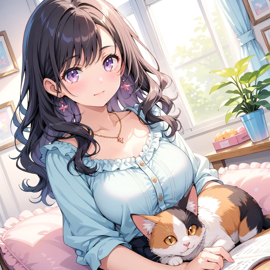 もふもふ三毛殿（232）LARIMAR | の人気AIイラスト・グラビア