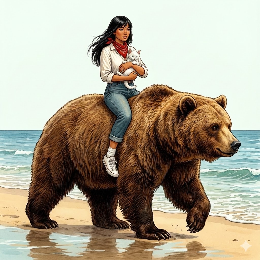 ４日目無人島脱出　まさかの展開 | の人気AIイラスト・グラビア