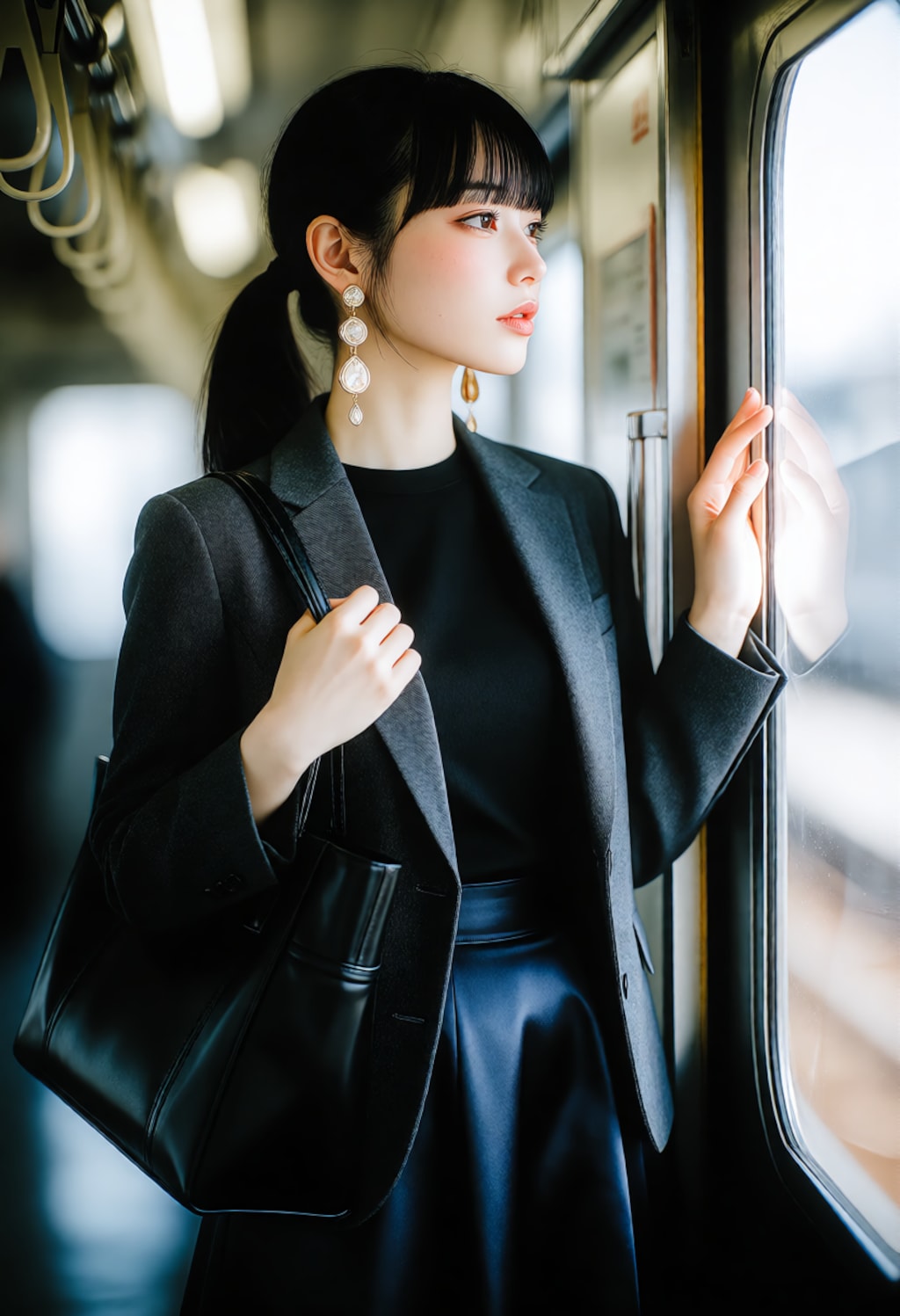 移動中