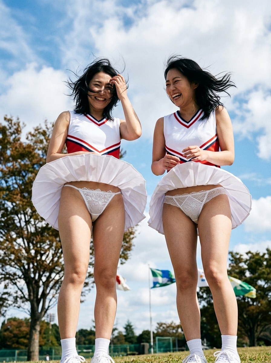 大切なことを忘れた熟女チアリーダー（Pt.1）