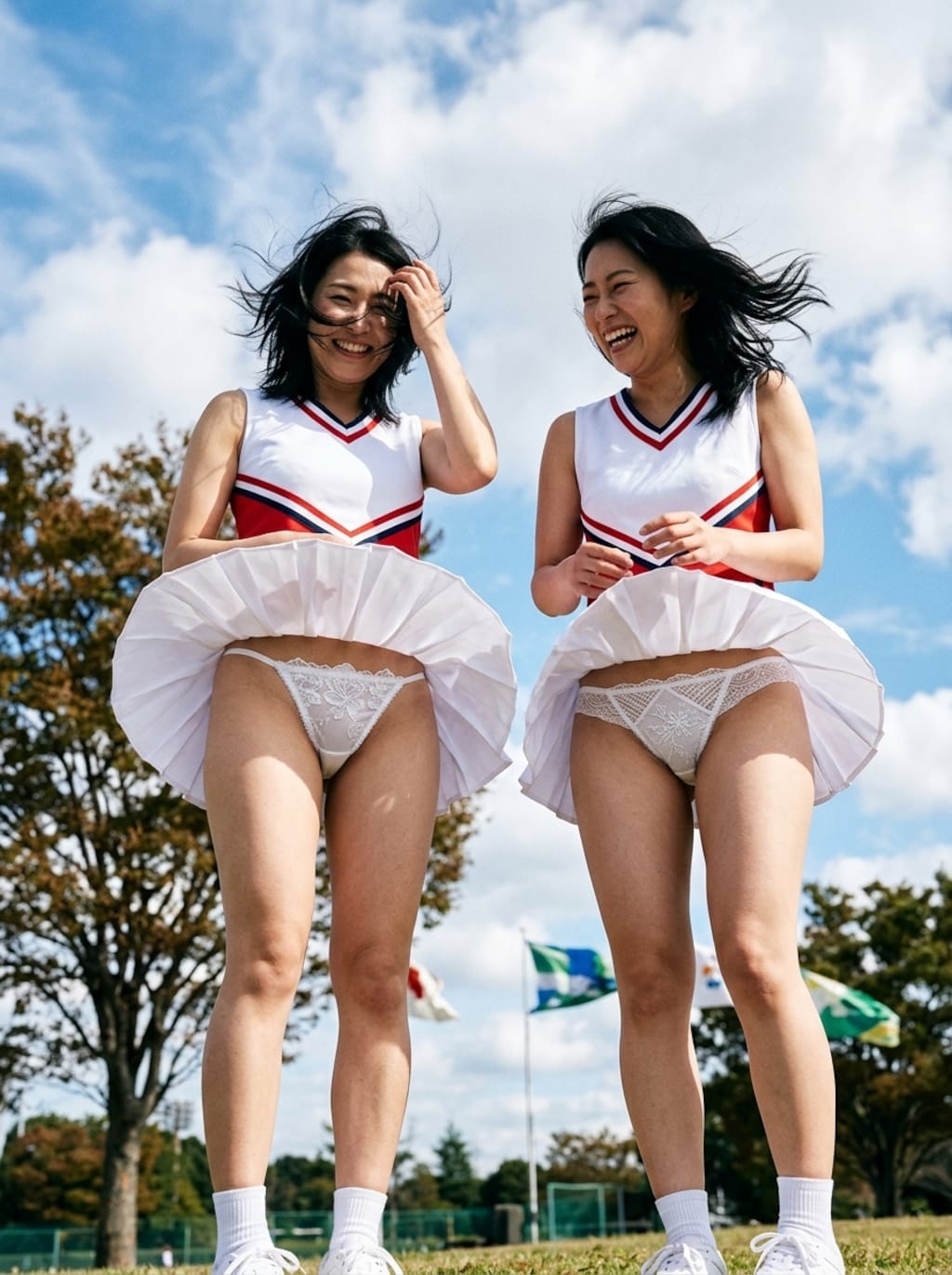 大切なことを忘れた熟女チアリーダー（Pt.1）