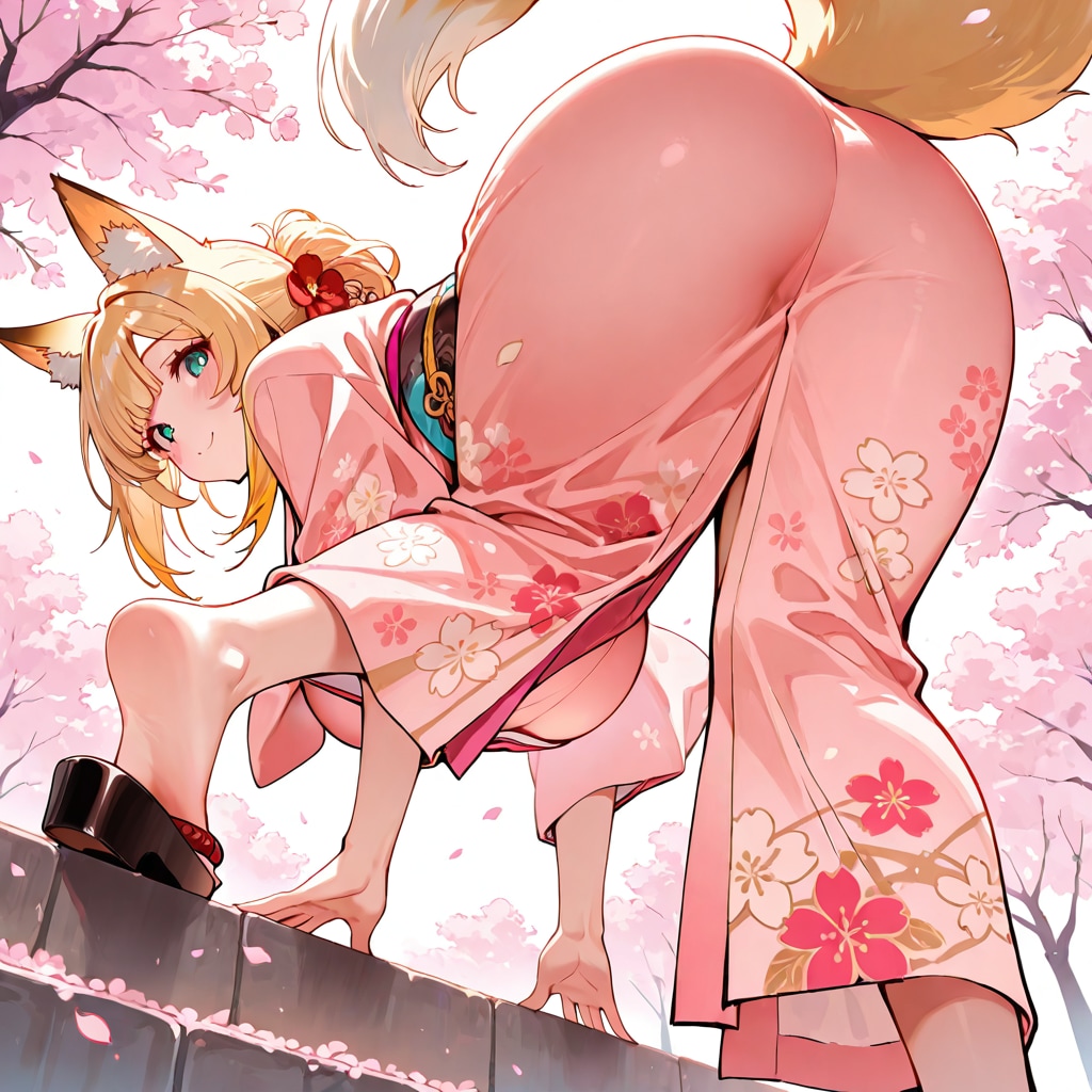 階段を登り切った少女