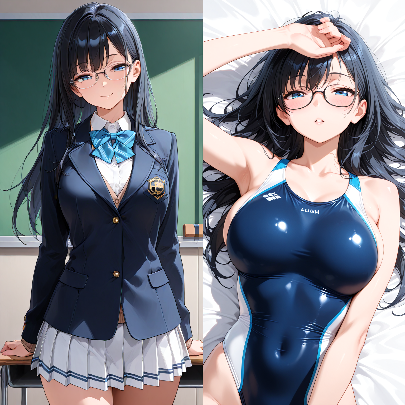 【3,4月誕生日FA】有圀 舞さんが競泳水着に着替えたら