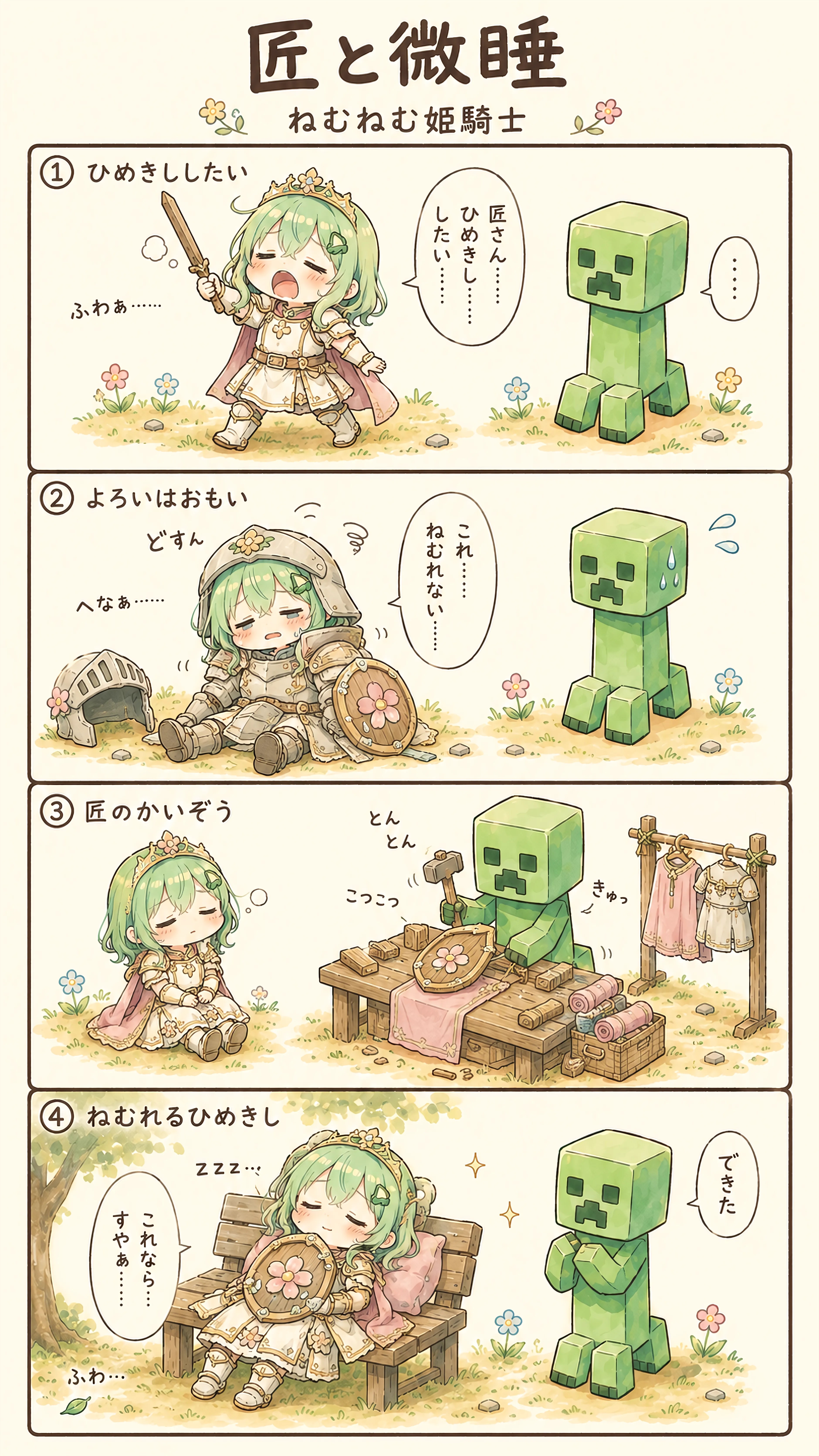 The Sleepy Princess Knight