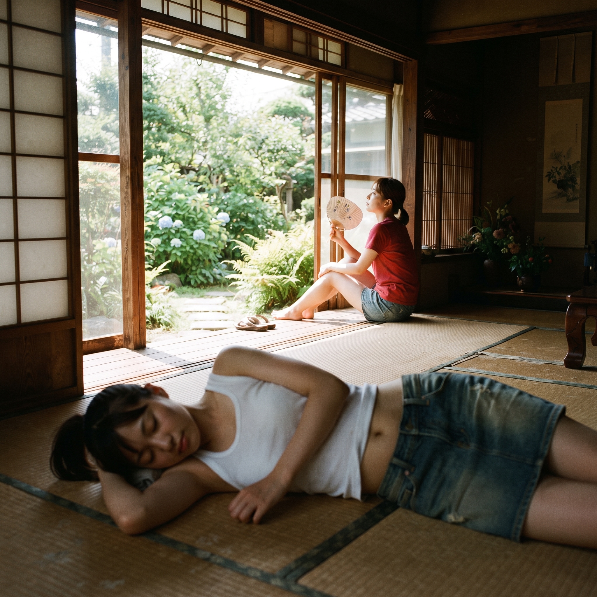暑い日ダラダラ