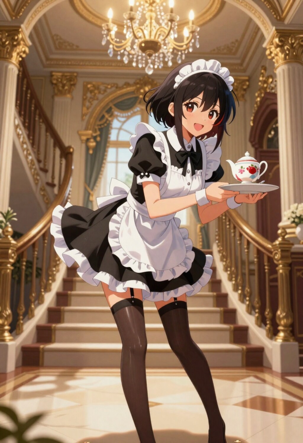 お嬢様のお屋敷でご奉仕タイム