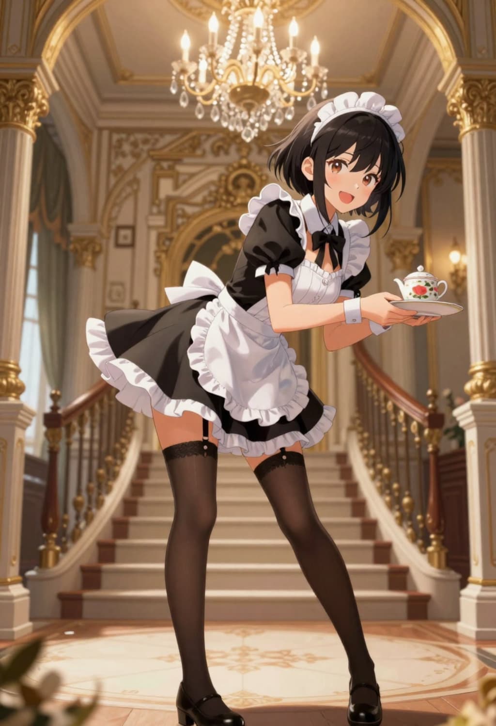 お嬢様のお屋敷でご奉仕タイム