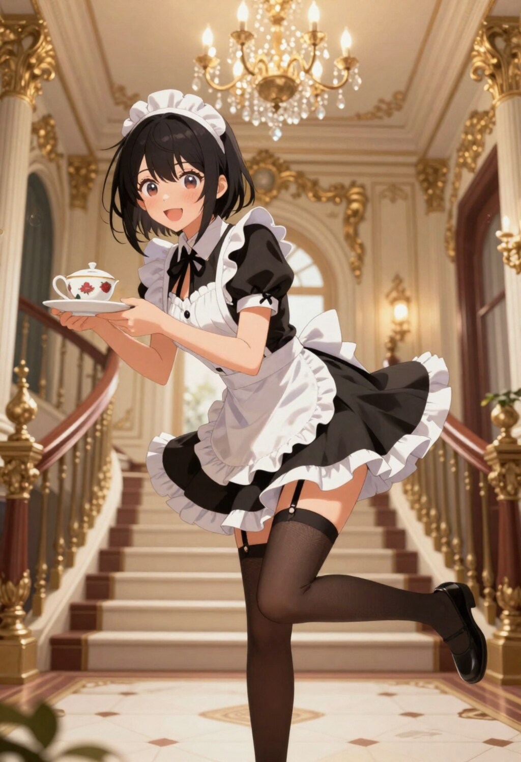 お嬢様のお屋敷でご奉仕タイム