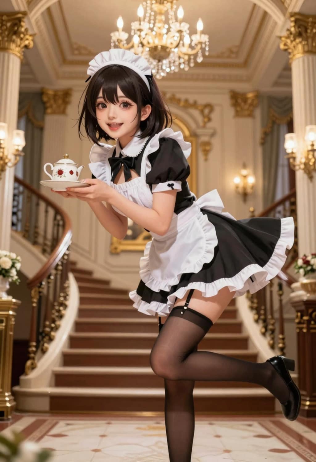 お嬢様のお屋敷でご奉仕タイム