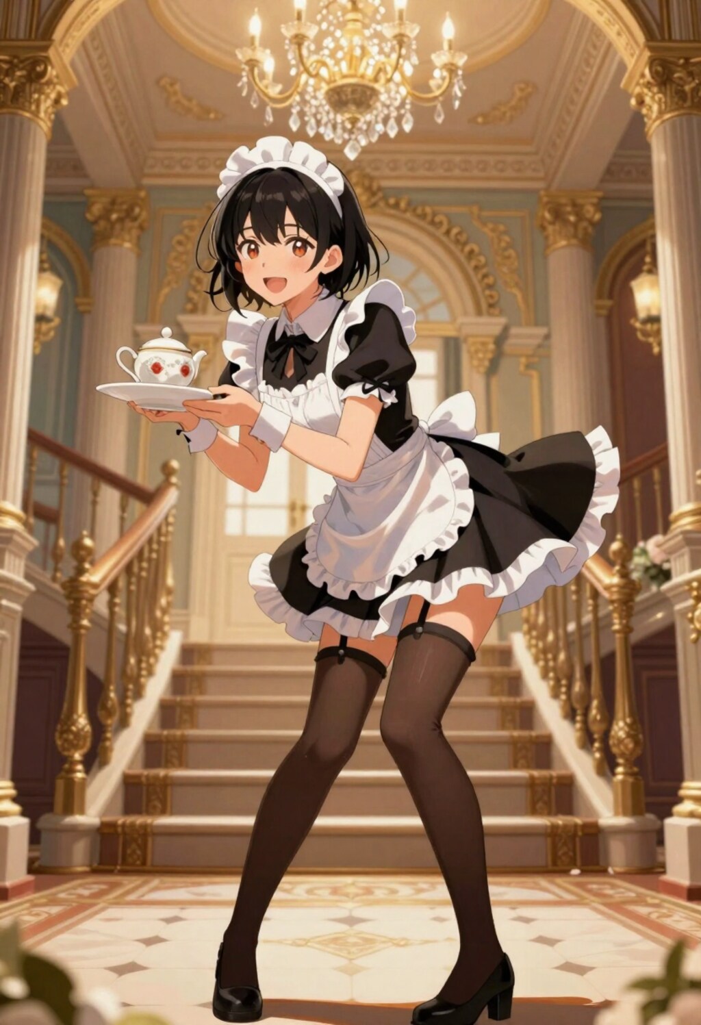 お嬢様のお屋敷でご奉仕タイム