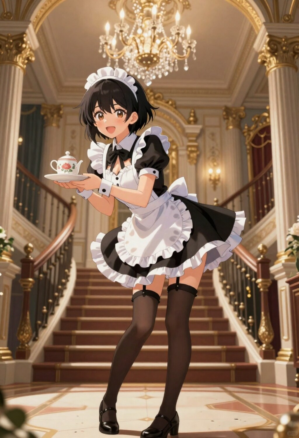 お嬢様のお屋敷でご奉仕タイム