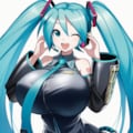 ボカロ　透明アンサー　初音ミク（爆乳版） 9枚目