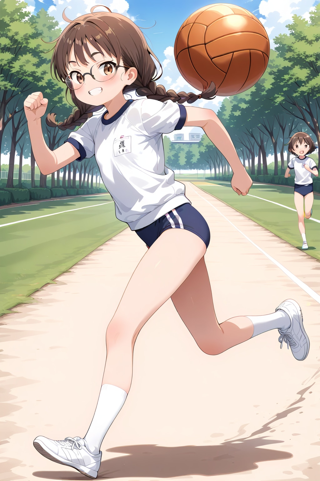 日本一遅いHARPYお試し眼鏡三つ編み姉妹弟