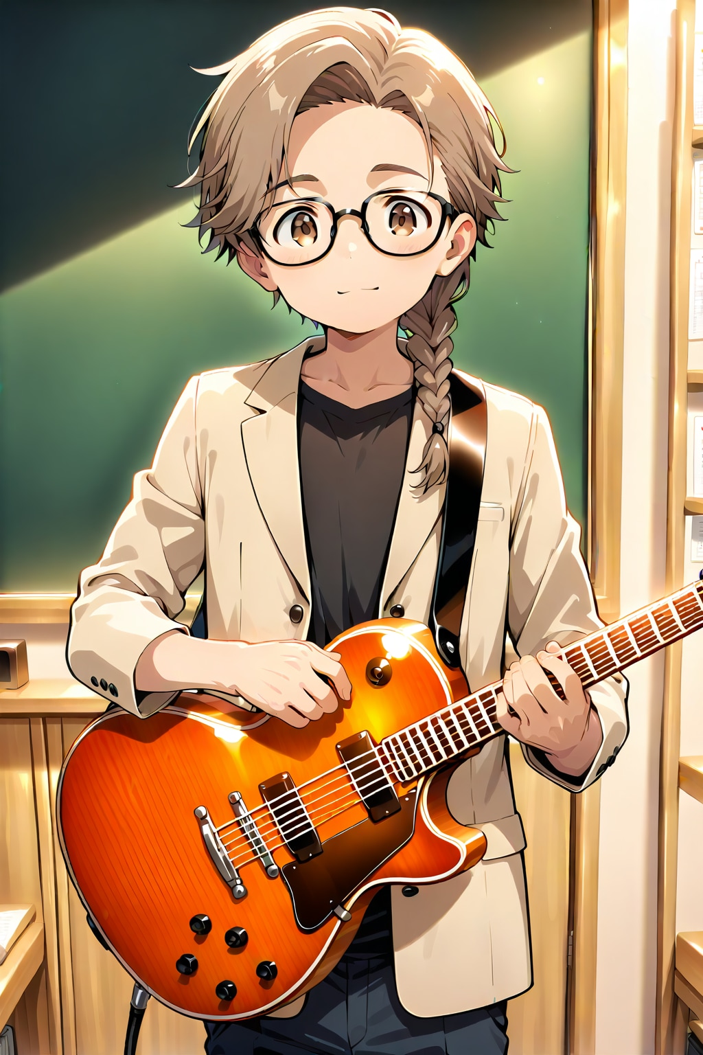 日本一遅いHARPYお試し眼鏡三つ編み姉妹弟