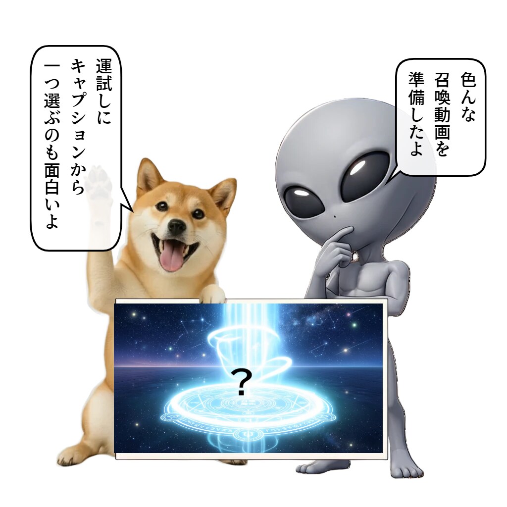 遊び：運試し！召喚ガチャ