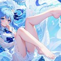 水際少女 2枚目