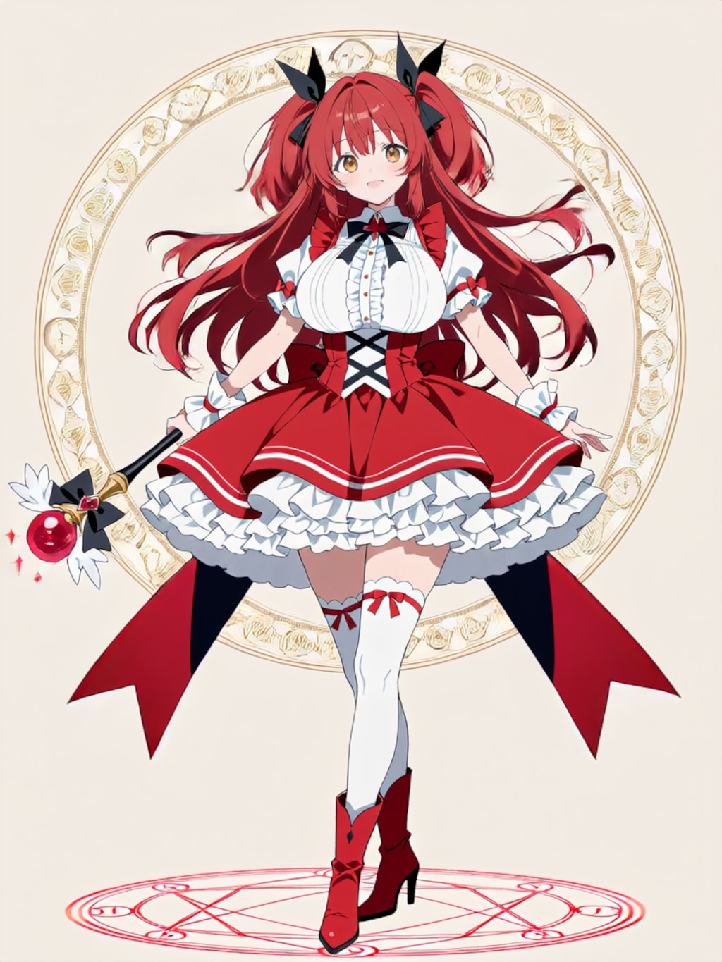 変身！魔法少女 チヒロ【パラパライラスト】